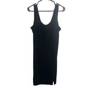 JR nites by calendo womens sleeveless velvet tank top dress size 16